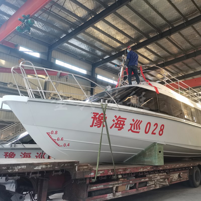 廠家供應玻璃鋼客船，巡邏艇，交通艇，公務接待艇，觀光艇，游艇